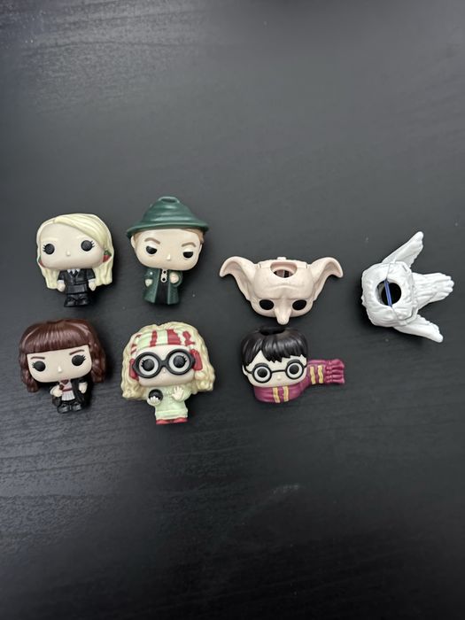 Bonecos Kinder Joy Stranger Things/ Harry Potter funko pops