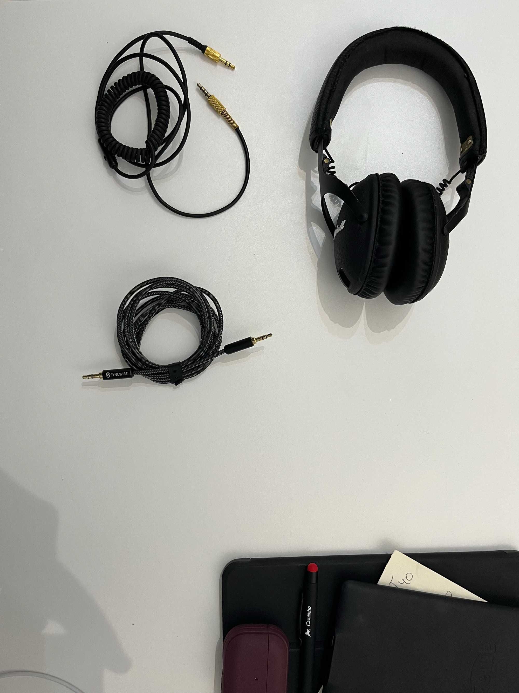 Headphones com fio Marshall Monitor