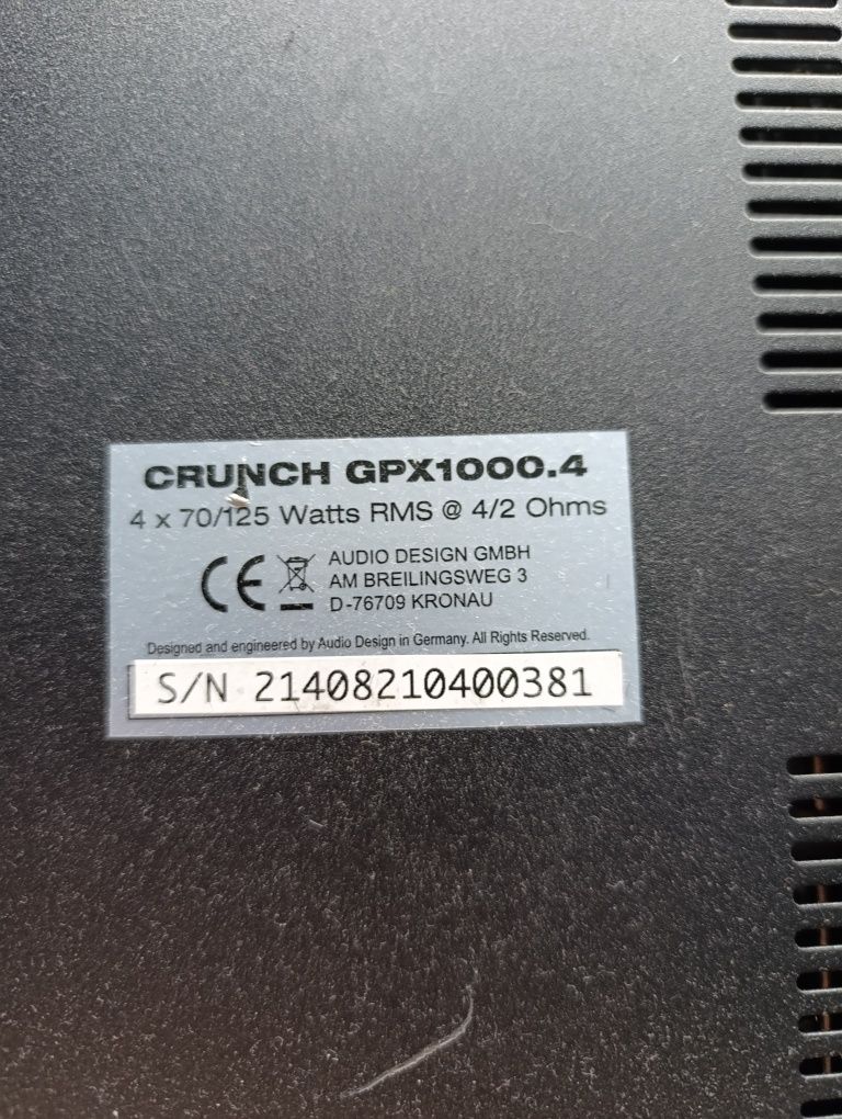 Sprzedam wzmacniacz i subwoofer do skody octavia 2 combi