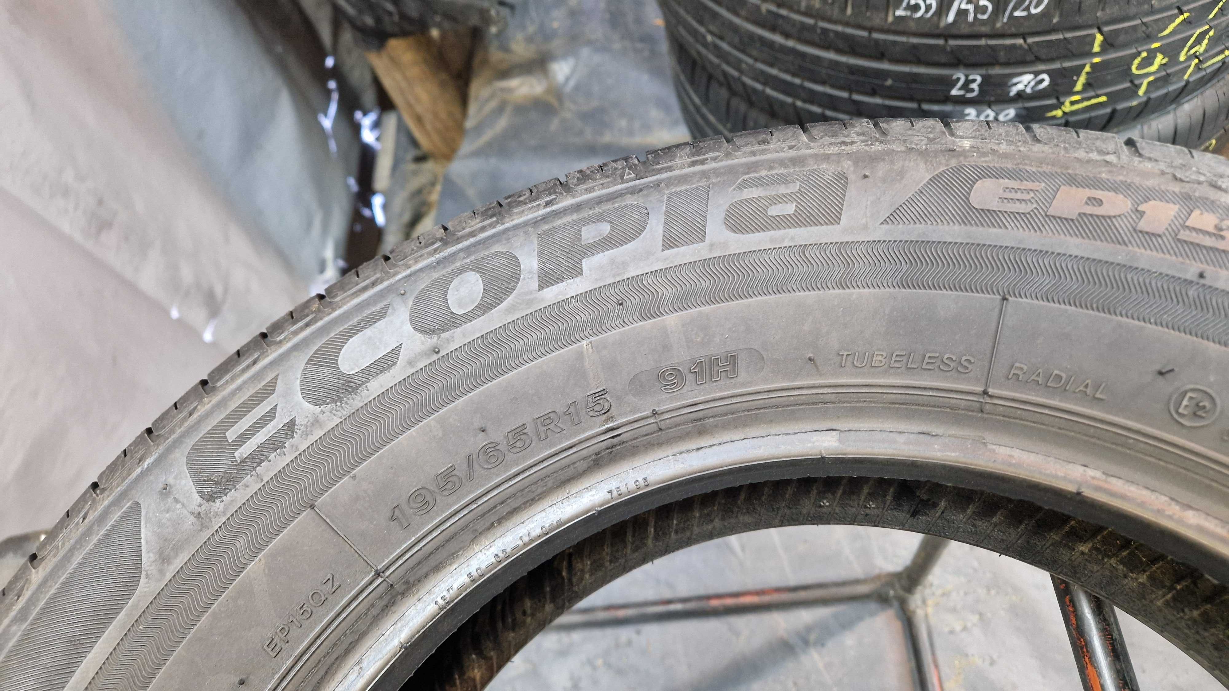 4x195/65/15 Bridgestone Ecopia EP150 JAK NOWE ! / GWARANCJA !