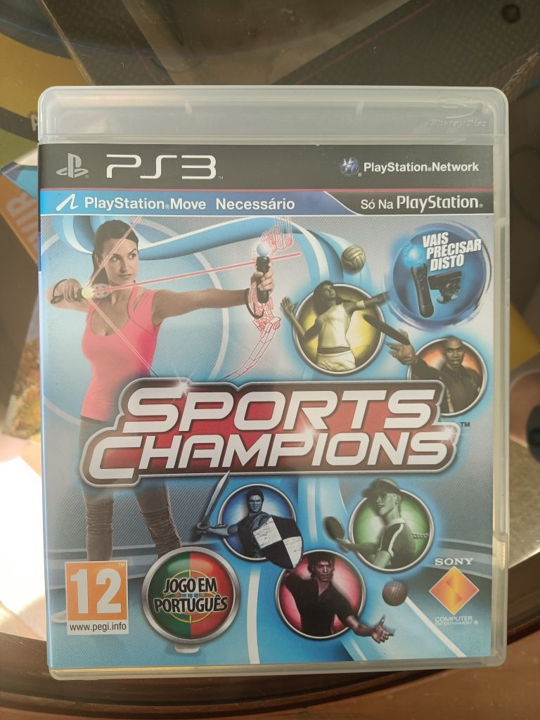 Virtua Tennis e Sports Champions para a PS3