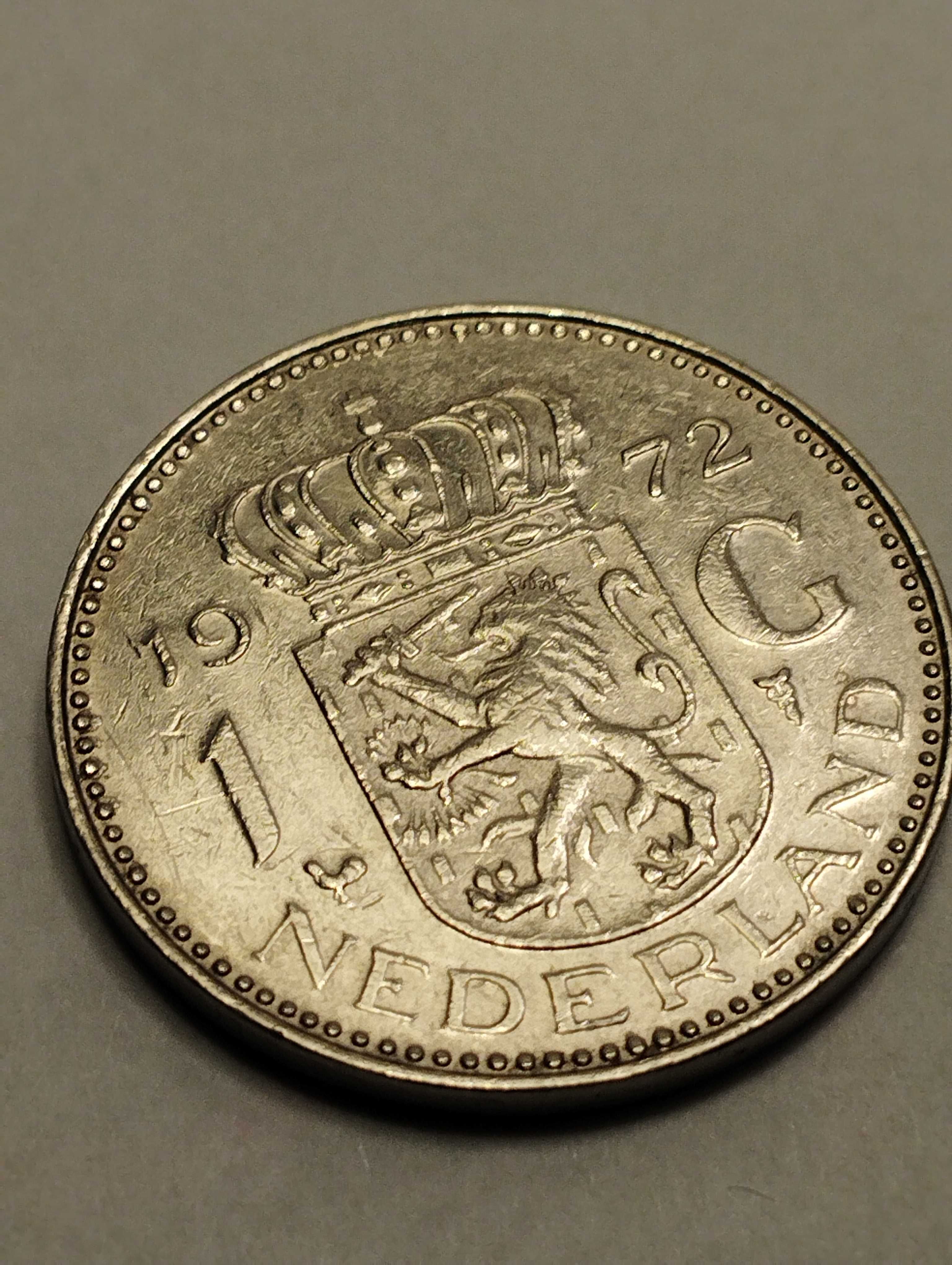Holandia 1 gulden 1972r. stan bdb.