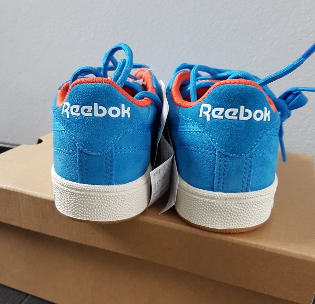 Nowe buty sportowe sneakersy chłopięce skórzane reebok 34