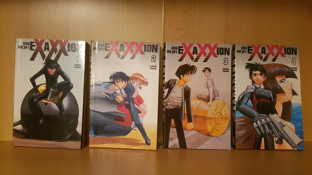 Manga Mangi Exaxxion 01 - 04 Kenichi Sonoda