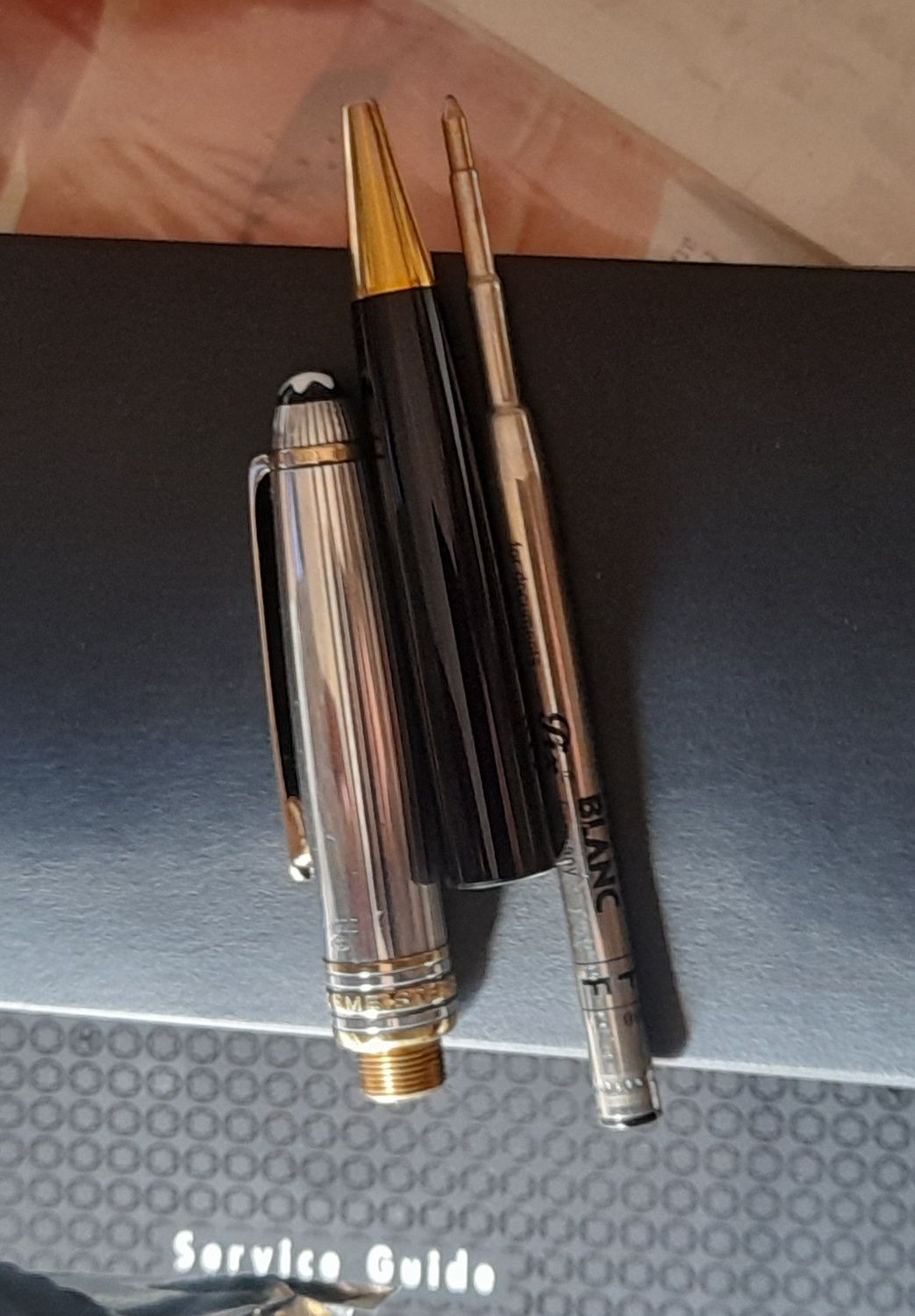 Montblanc Meisterstuck Esferográfica prata