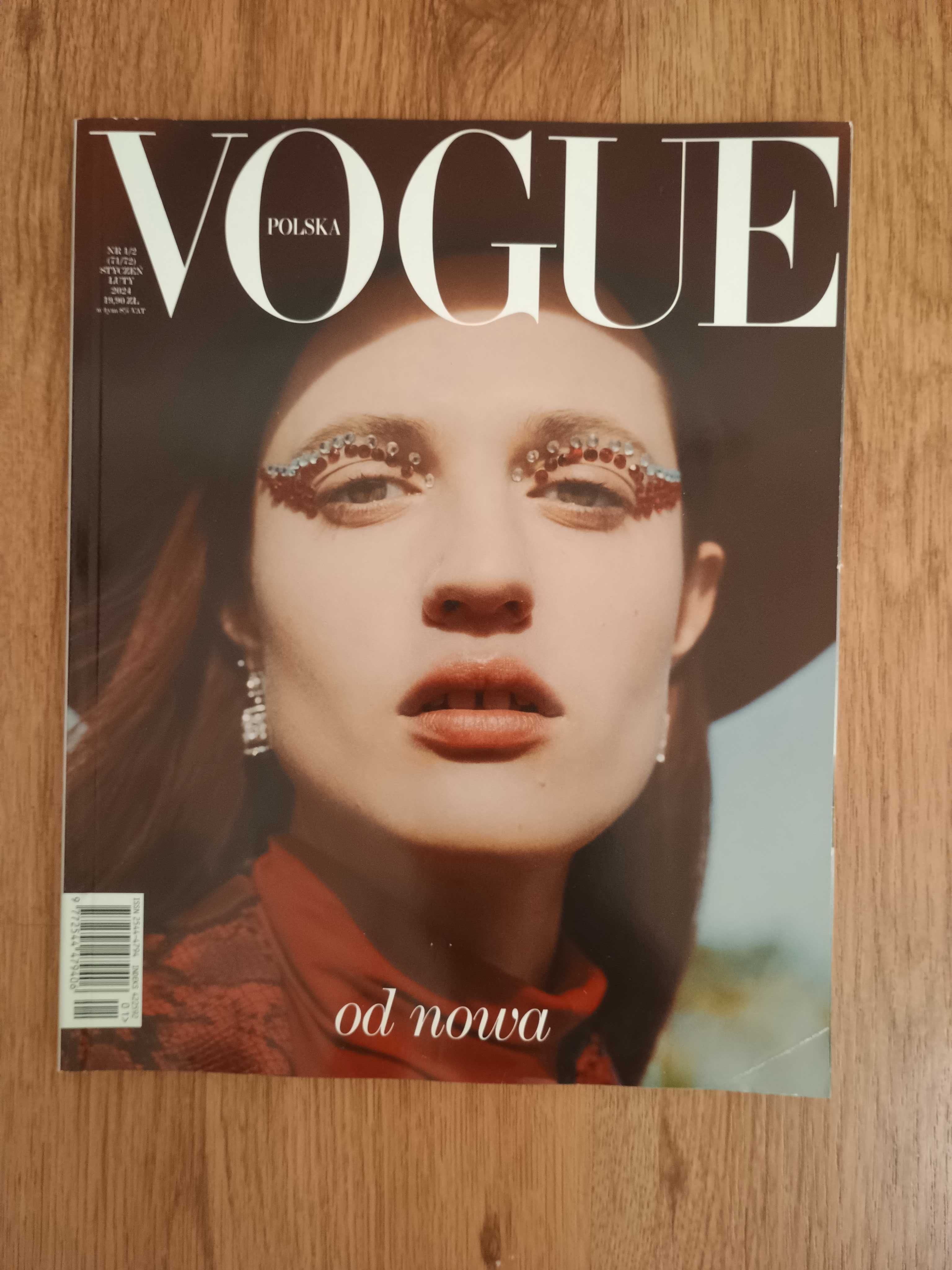 Vogue Polska 2024 nr 1/2 nr 3,4 i 12