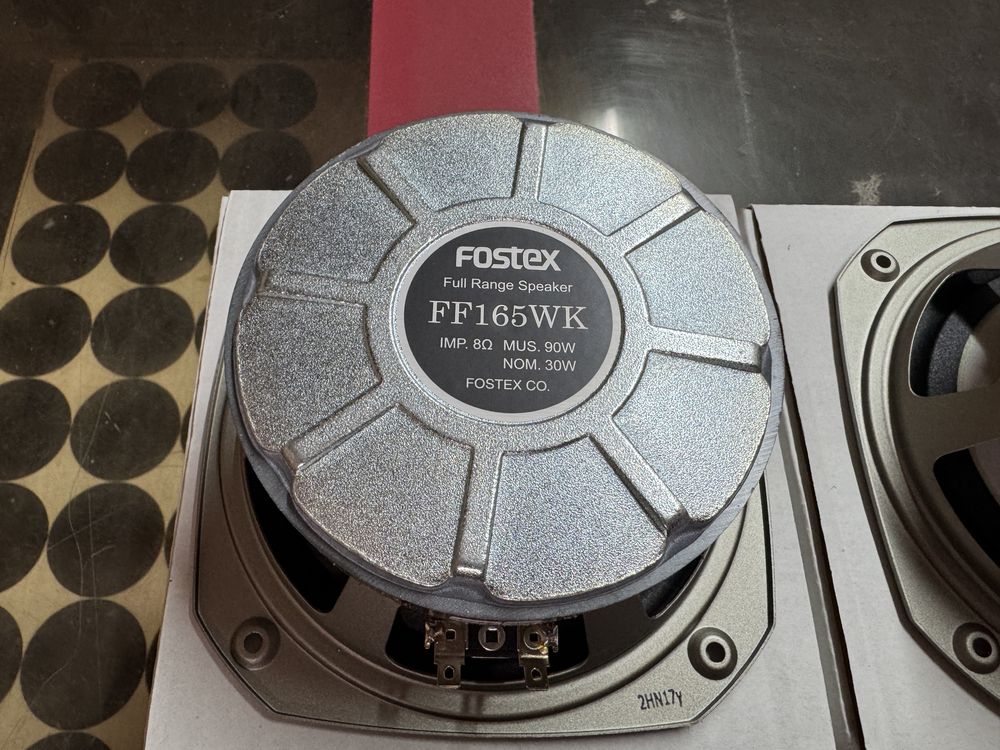 Głośniki pełnozakresowe FOSTEX FF165WK - Para (2 szt.)