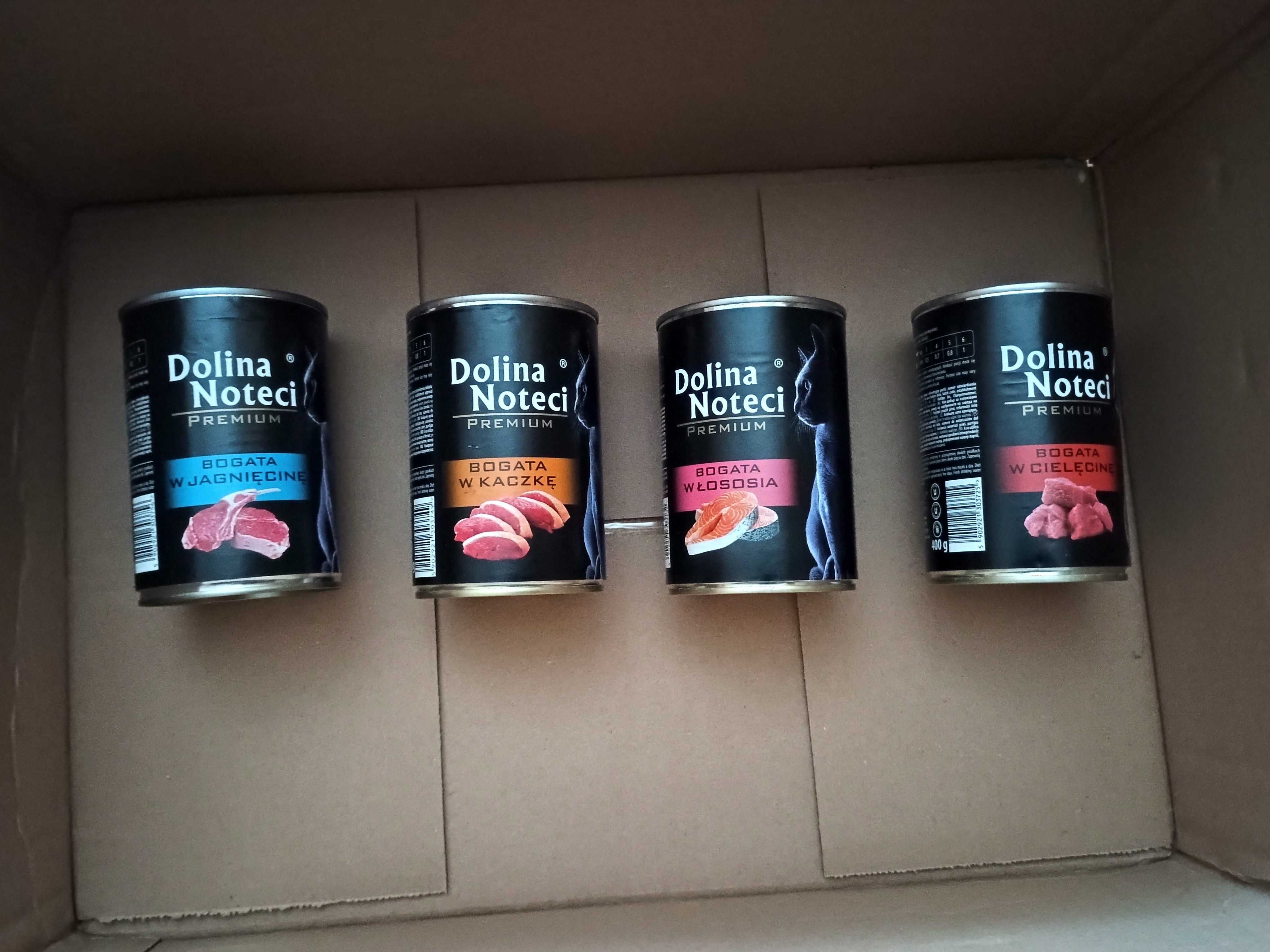Dolina Noteci Premium 400 gram dla kotów x 12 sztuk MIX