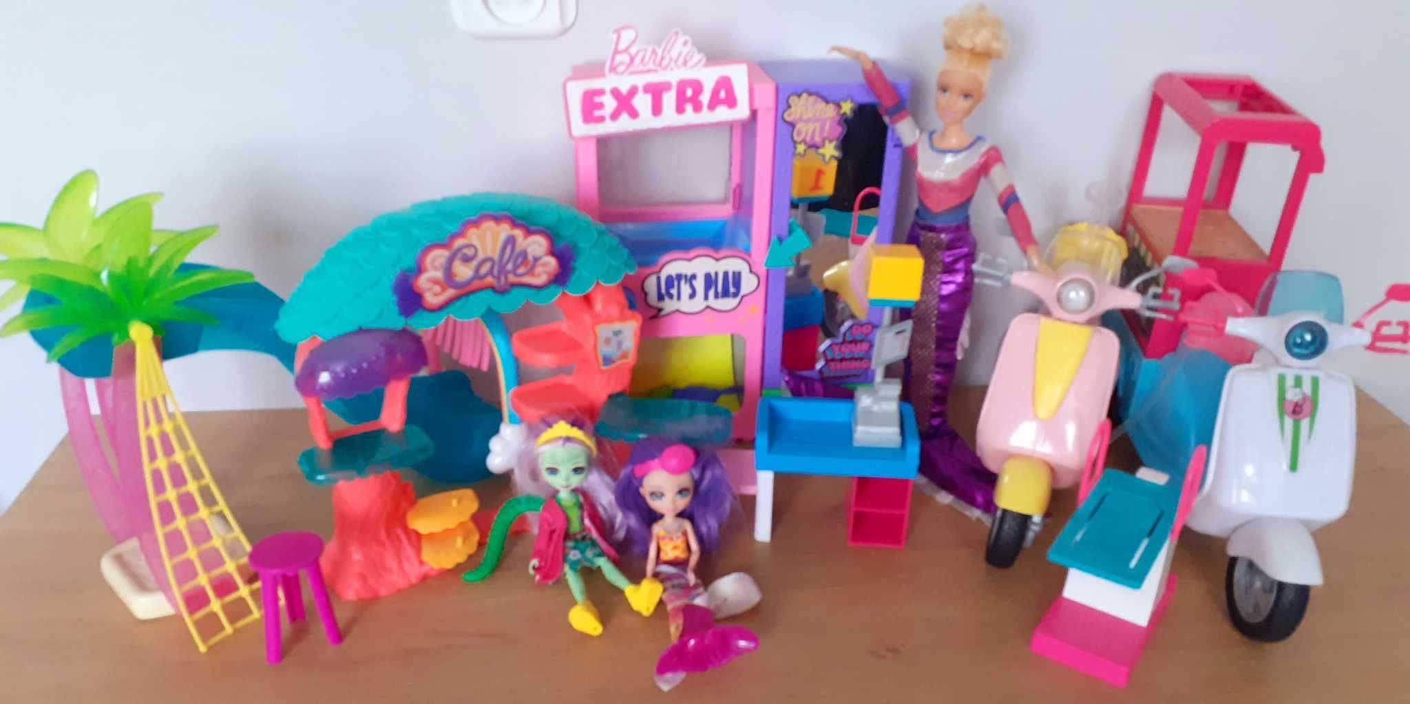 Super zestaw zabawek Barbie, Enchantimals, Polly Pocket