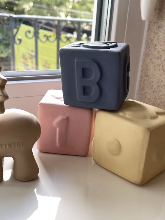 Кубики для купання Tikiri левеня брязкальце гризунець