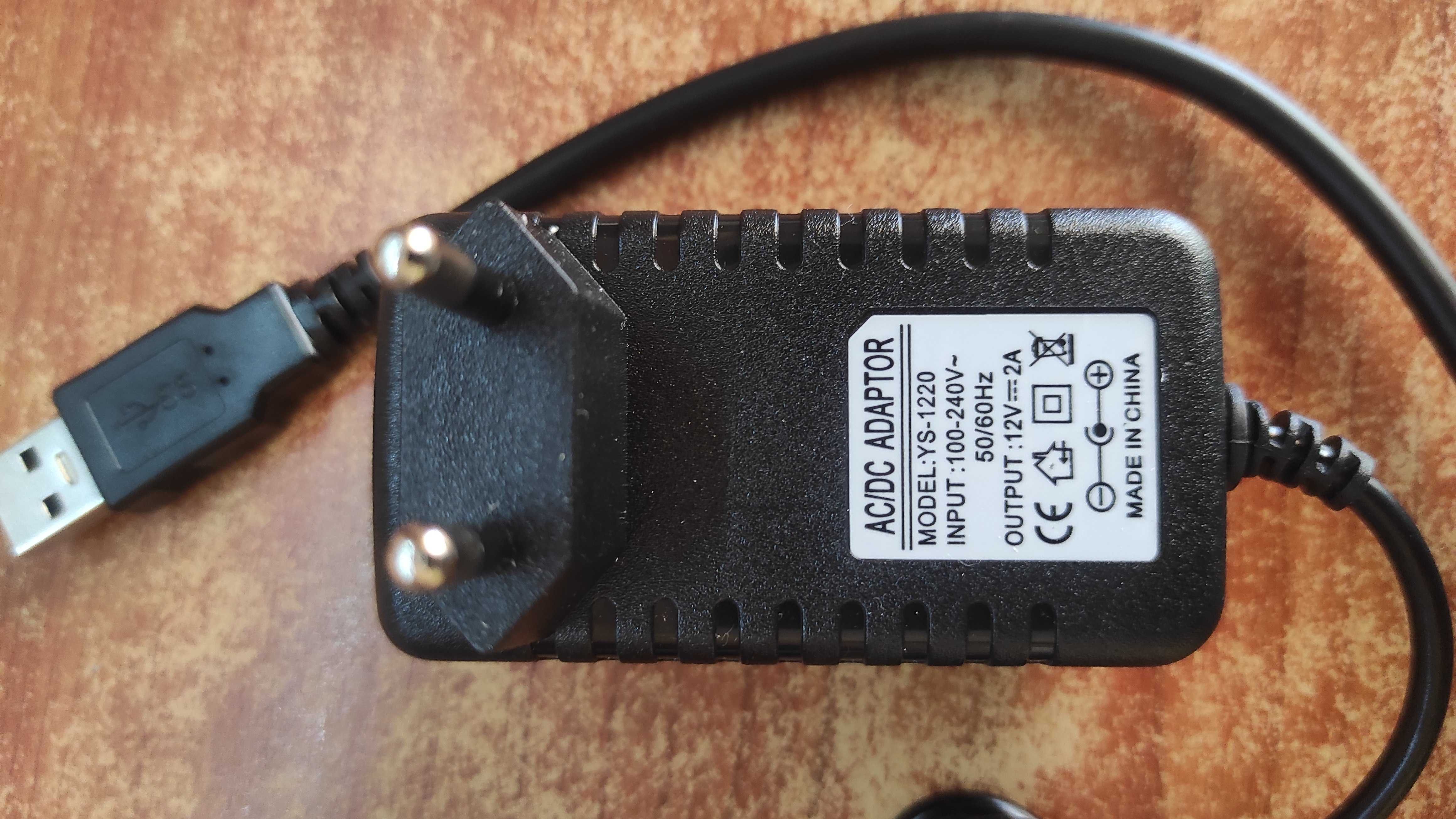 Aдаптер з блоком живлення для жестких дисков SATA-USB 3,0