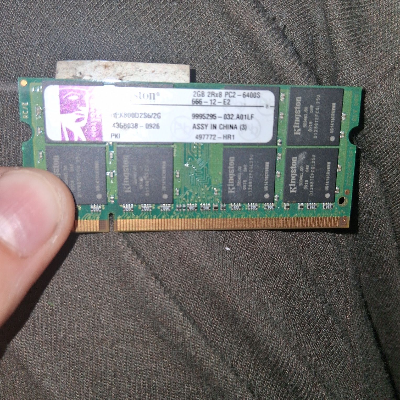 Ram Kingston 2gb(cada)