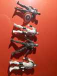 4 bonecos miniatura marvel