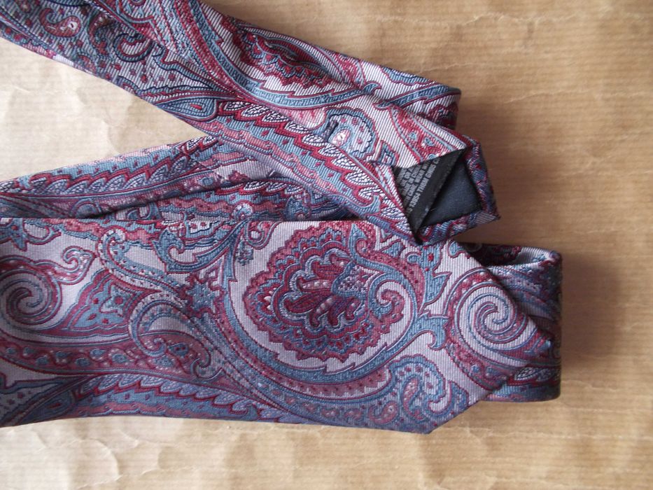 TED BAKER EXCLUSIVE London Nowy Krawat 100% PREMIUM Jedwab/Knotted/ UK