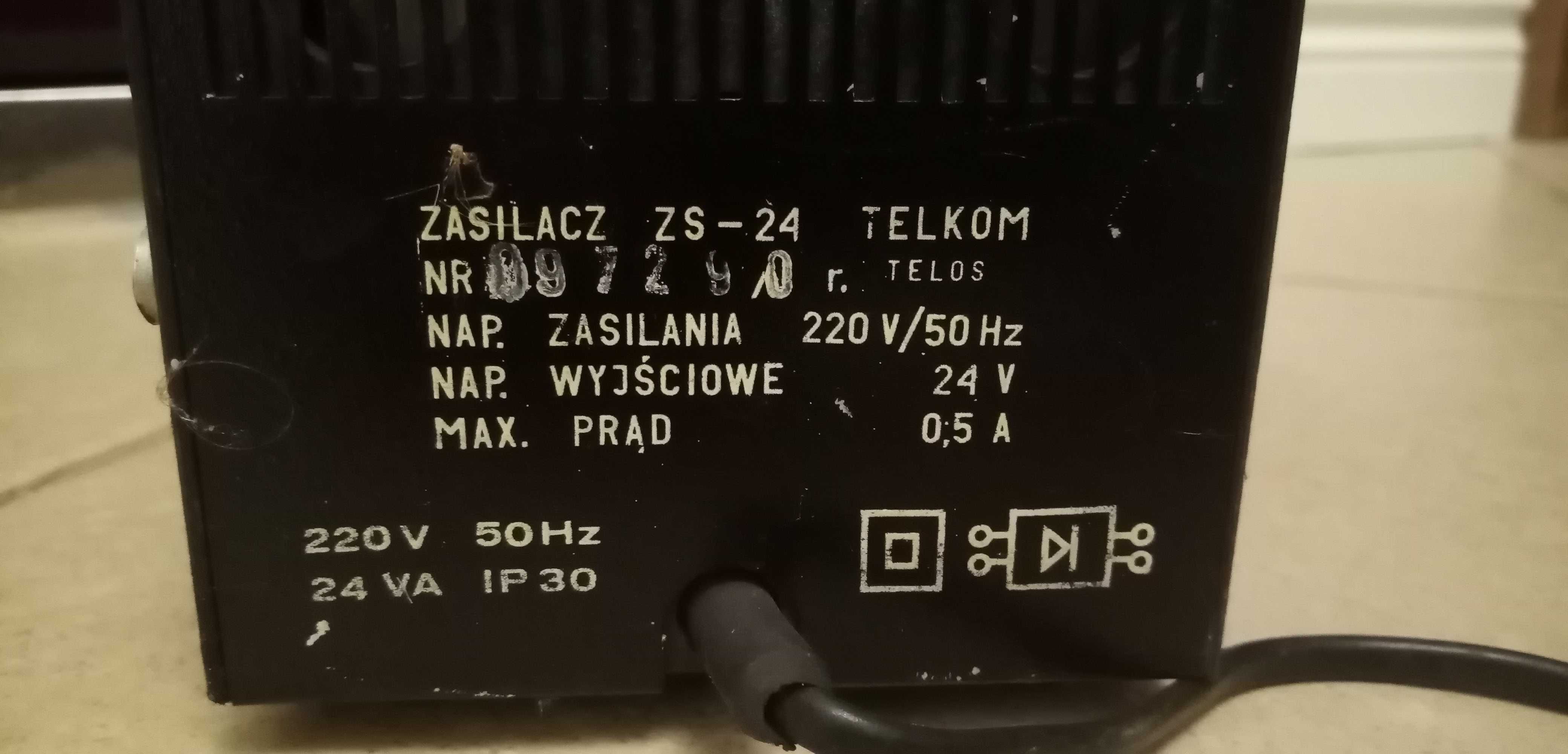 Zasilacz ZS-24 Telos 24 V 0.5A
