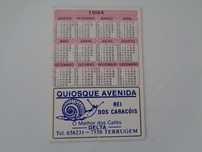 Calendários de bolso