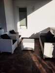 Meble ogrodowe technorattanowe sofa+2 fotele