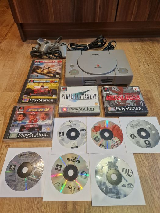 Zestaw konsola PSX ps1 wraz z padem i grami - METAL GEAR SOLID !!