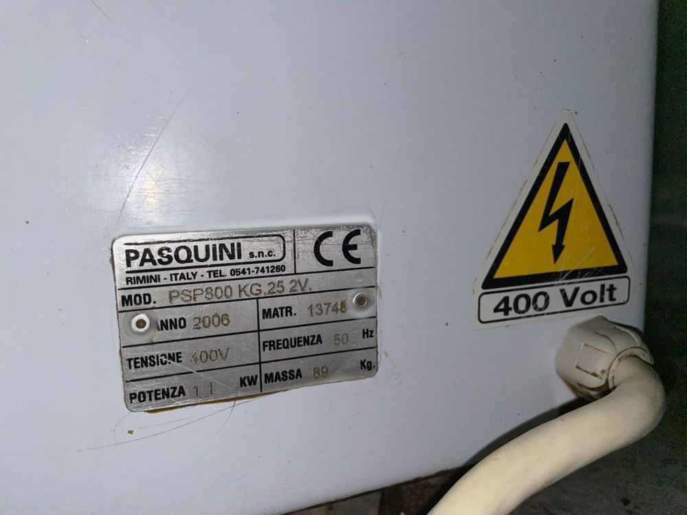 Тістоміс Pasquini psp 800 KG 25 2v