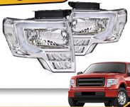 Ford f150 rocznik 2009-14 lampy przód z drl led