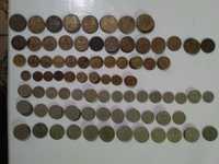 Монеты СССР 1, 2, 3, 5, 10, 15, 20 коп  1939 - 1991 годов.