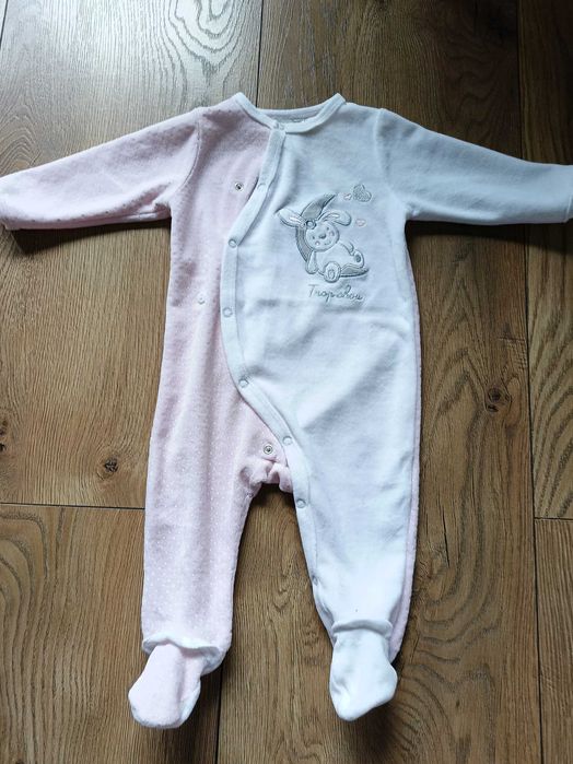 śpiochy niemowlęce dziewczęce r.67