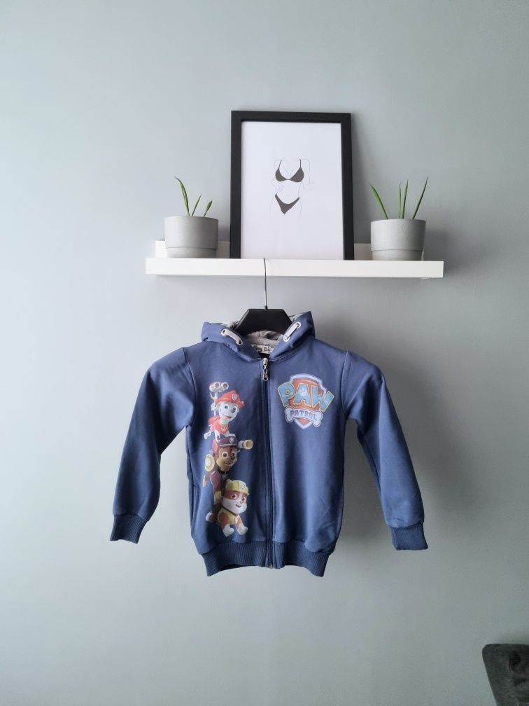 Bluza na zamek psi patrol 95% bawełny