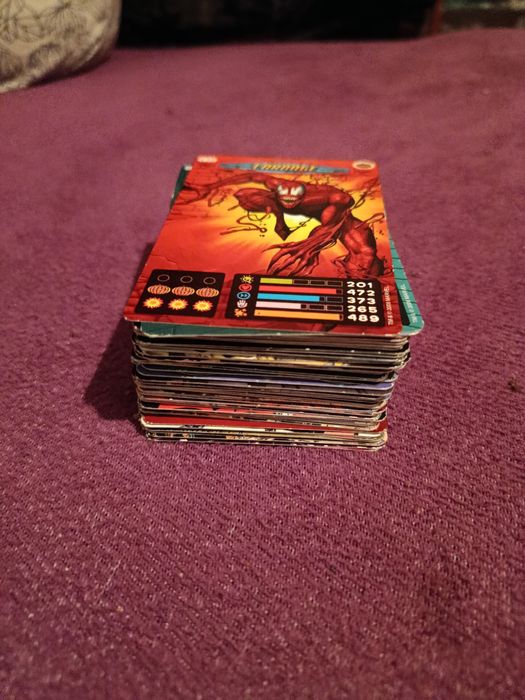 Karty Marvel Spider Man Heroes & Villains