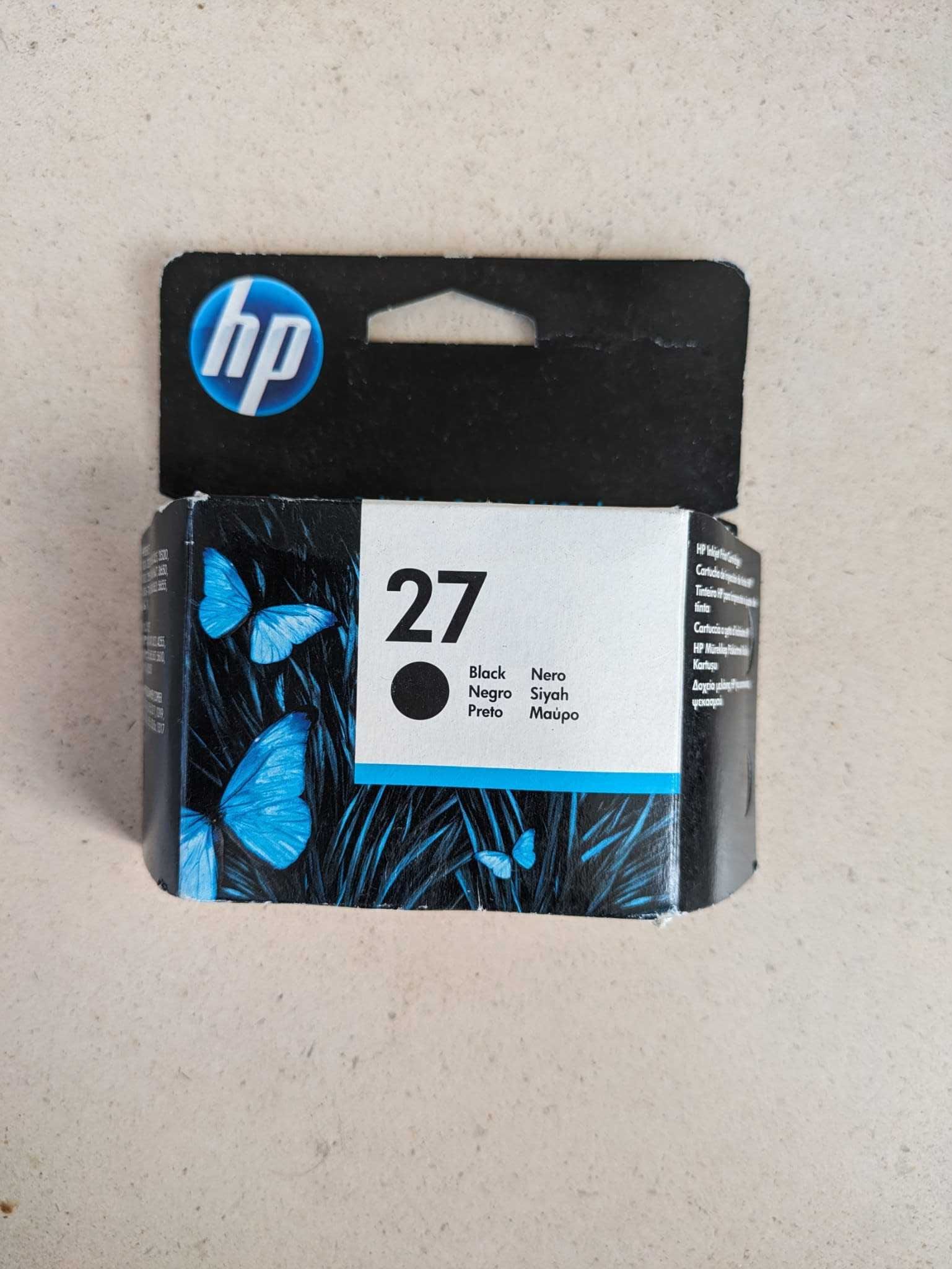 Tinteiro HP 27 Preto