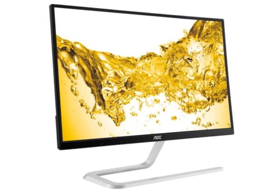 UltraCIENKI Monitor LED AOC 24" I2481FXH WĄSKA ramka+GRATIS klawiatura