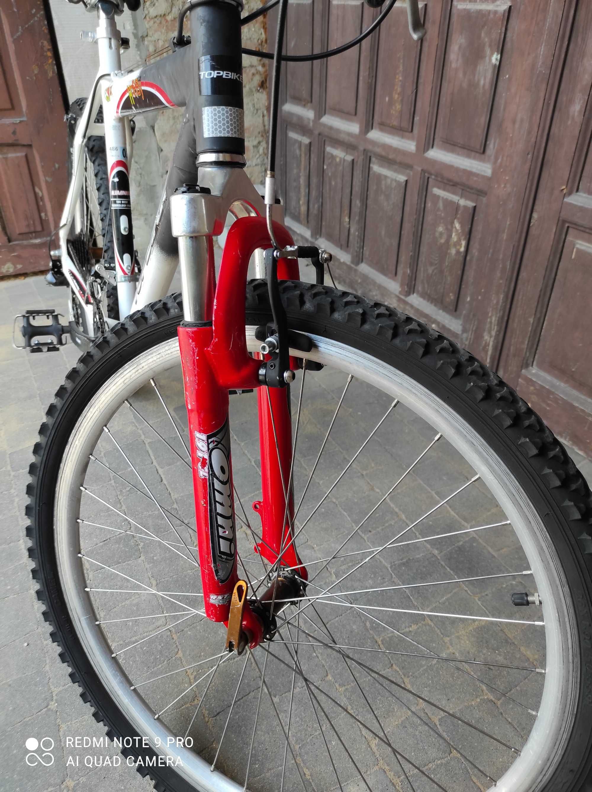Używany rower Top Bike aluminium gotowy do jazdy