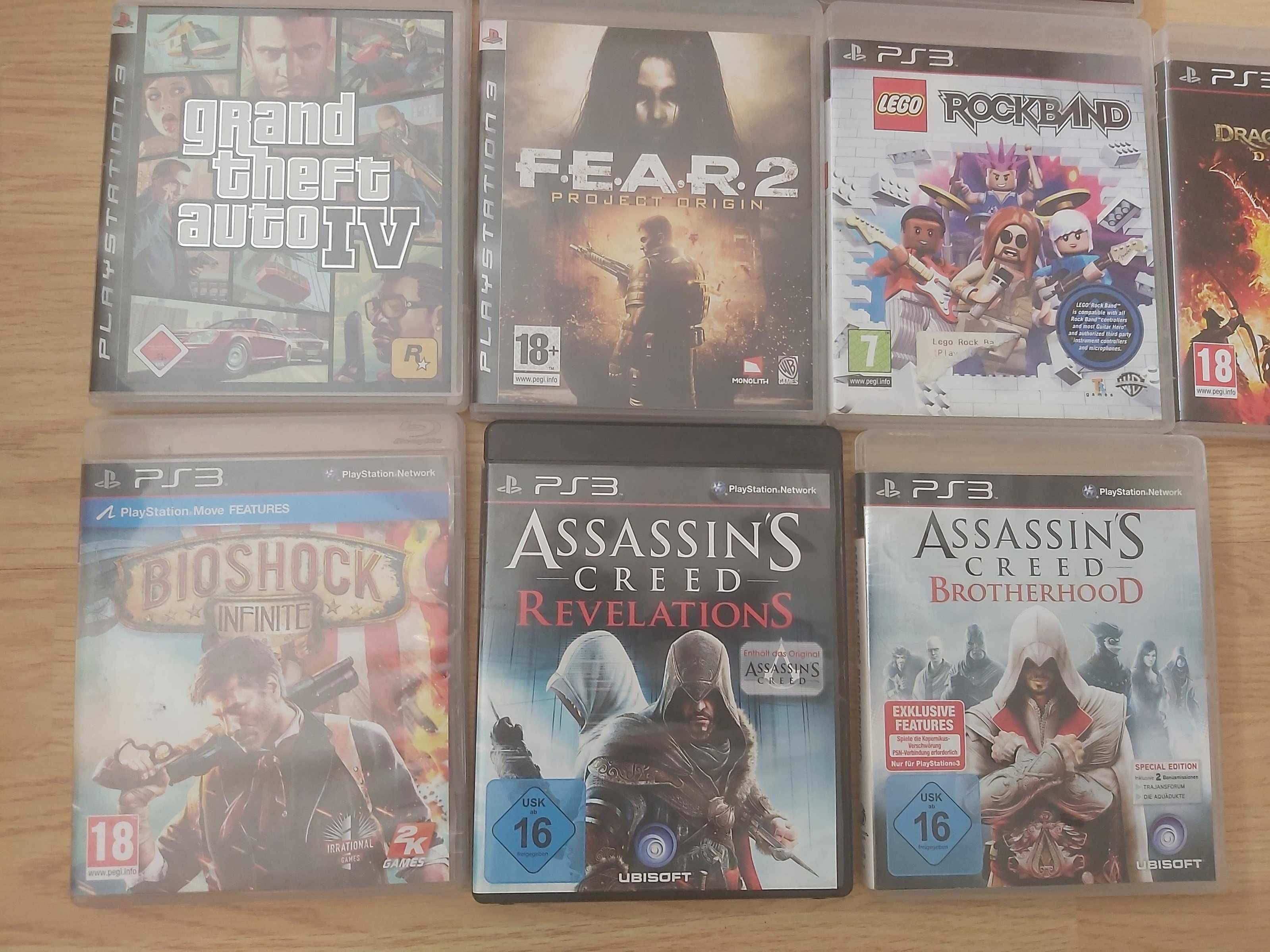 GRY PS3 ASSASSIN FEAR 2 Dishonored LEGO Bioshock Resistance Dogma