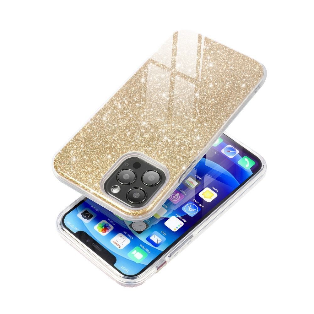Etui Shining do Samsung Galaxy A52 A526 Gold