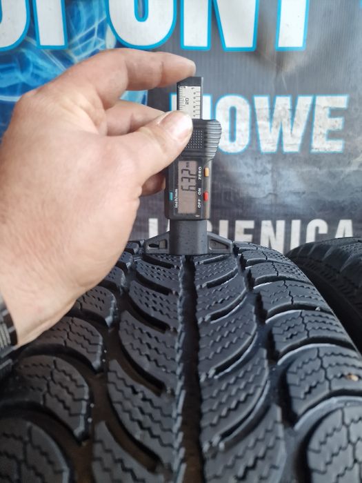 Opony zimowe 185/65/15 Sava Komplet 6.3mm