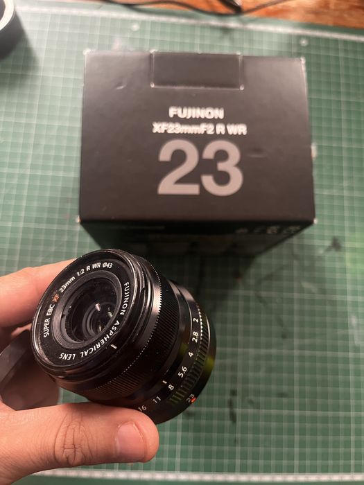 Lente/Objetiva Fujifilm - Fujinon 23mm f/2 R WR