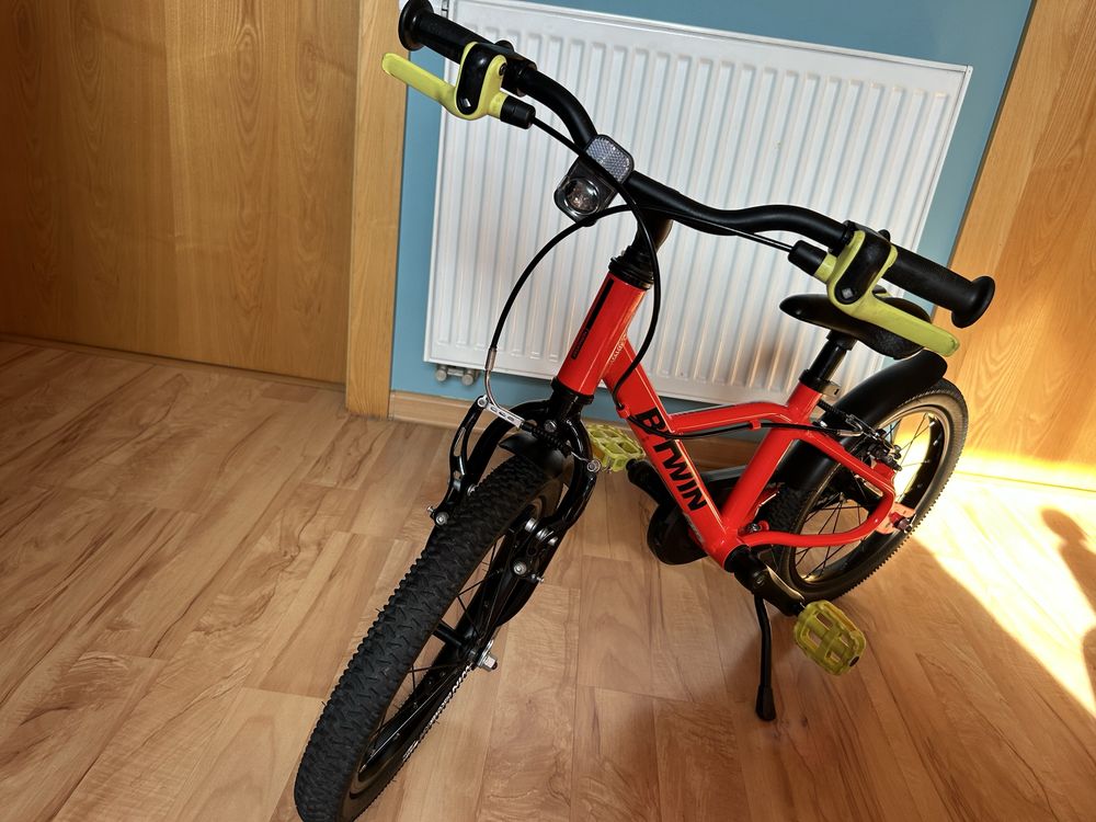 Rowerek dzieciecy Btwin 900 Alu Racing 16 cali 7,3 kg