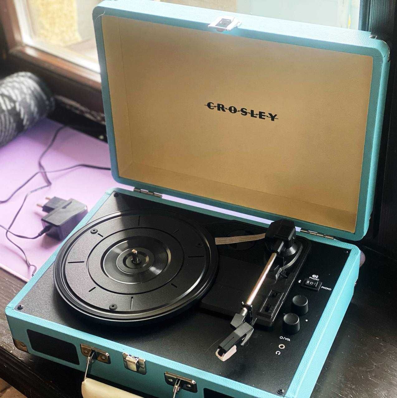 Вініловий програвач Crosley Cruiser Plus Slate Bluetooth