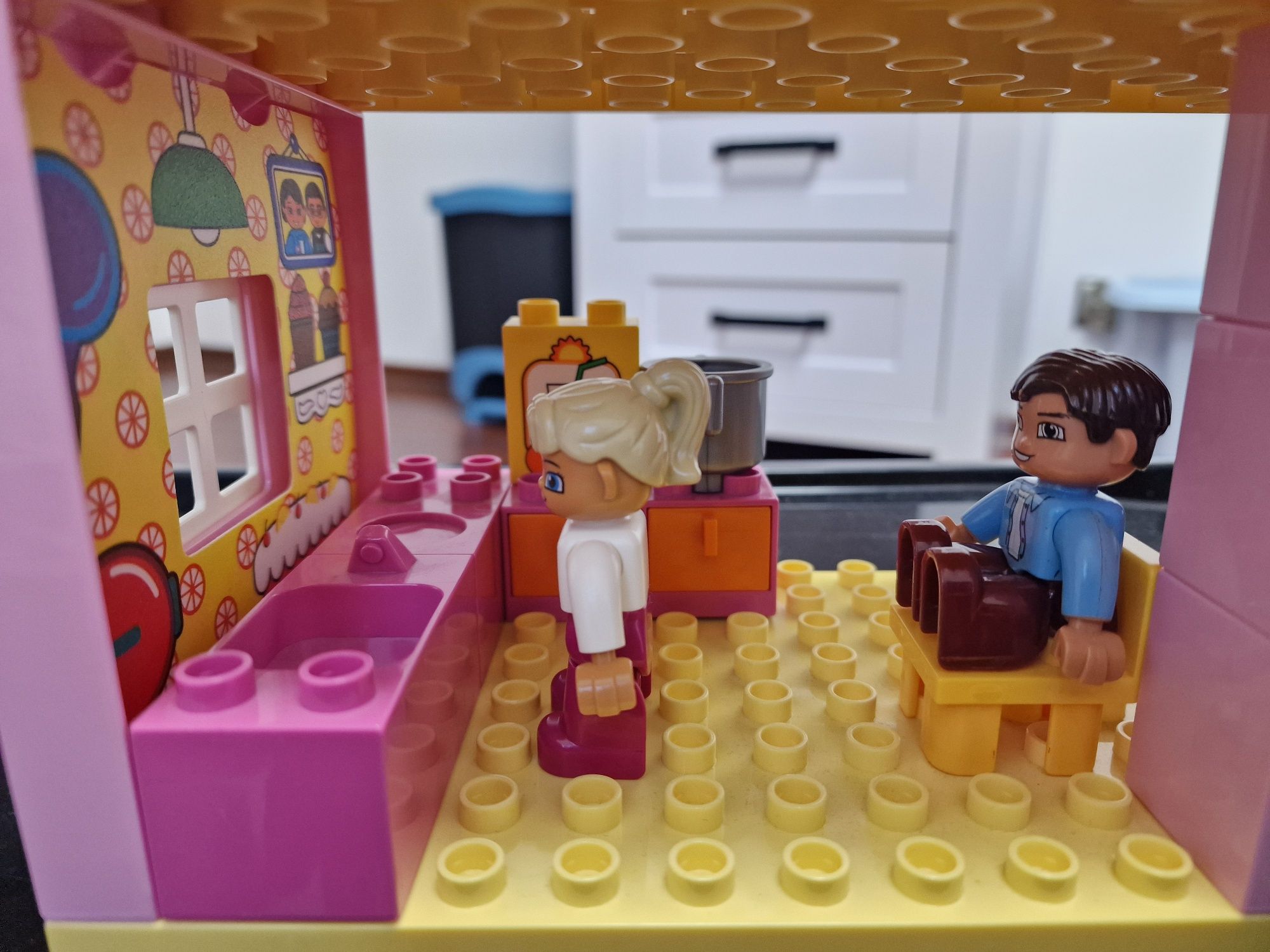 Domek na wzór lego duplo 10505, hustawka