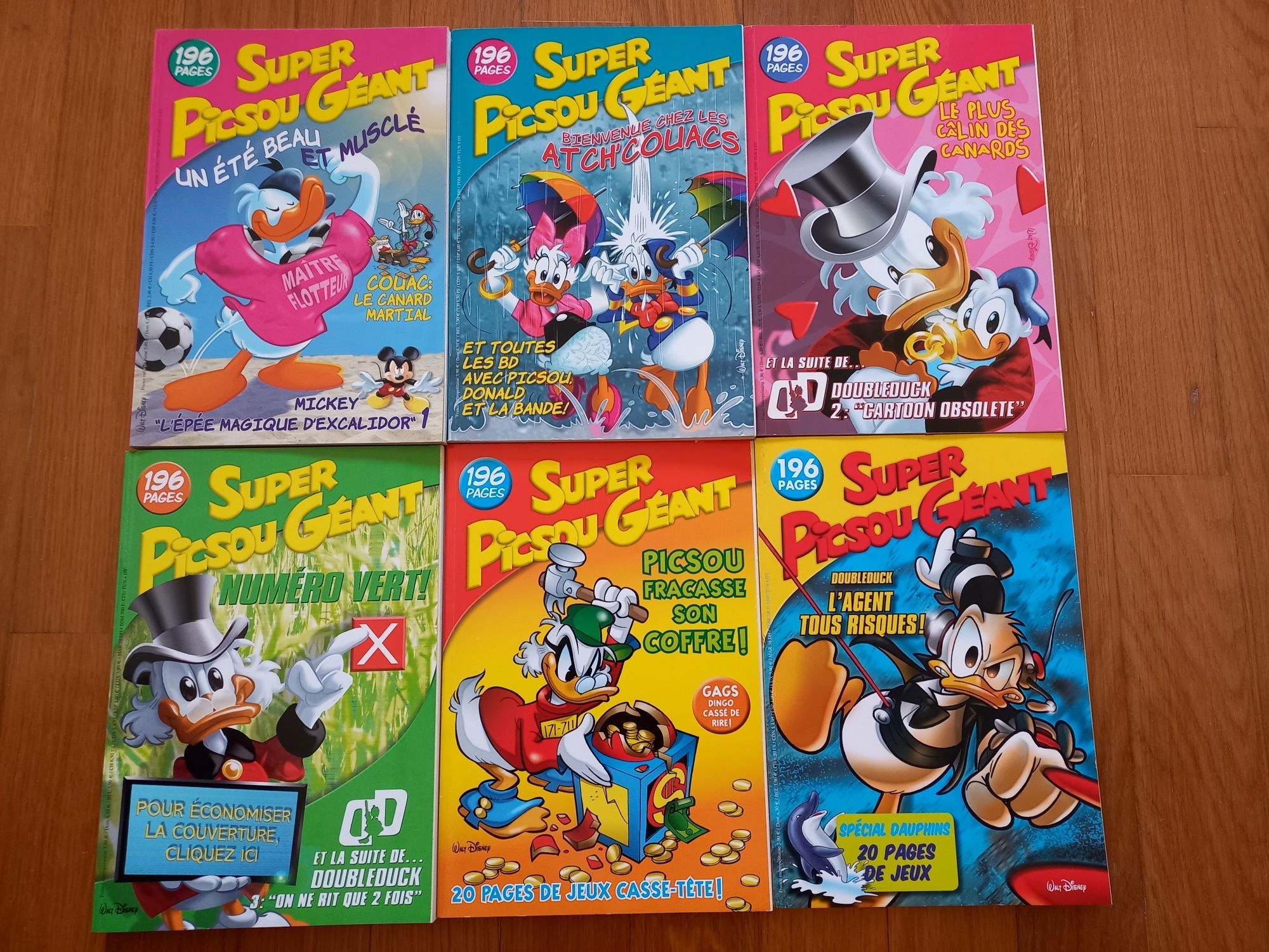 Disney - Super Picsou Géant - Lote 18 publicações