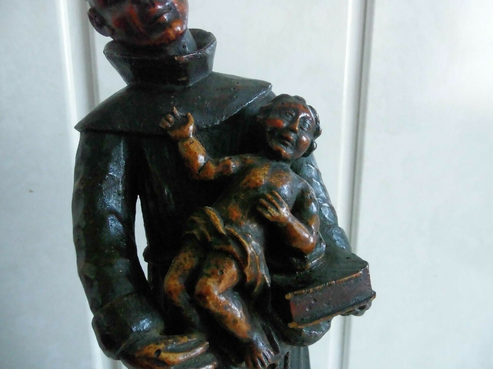 Escultura do século 19 em madeira - Santo António