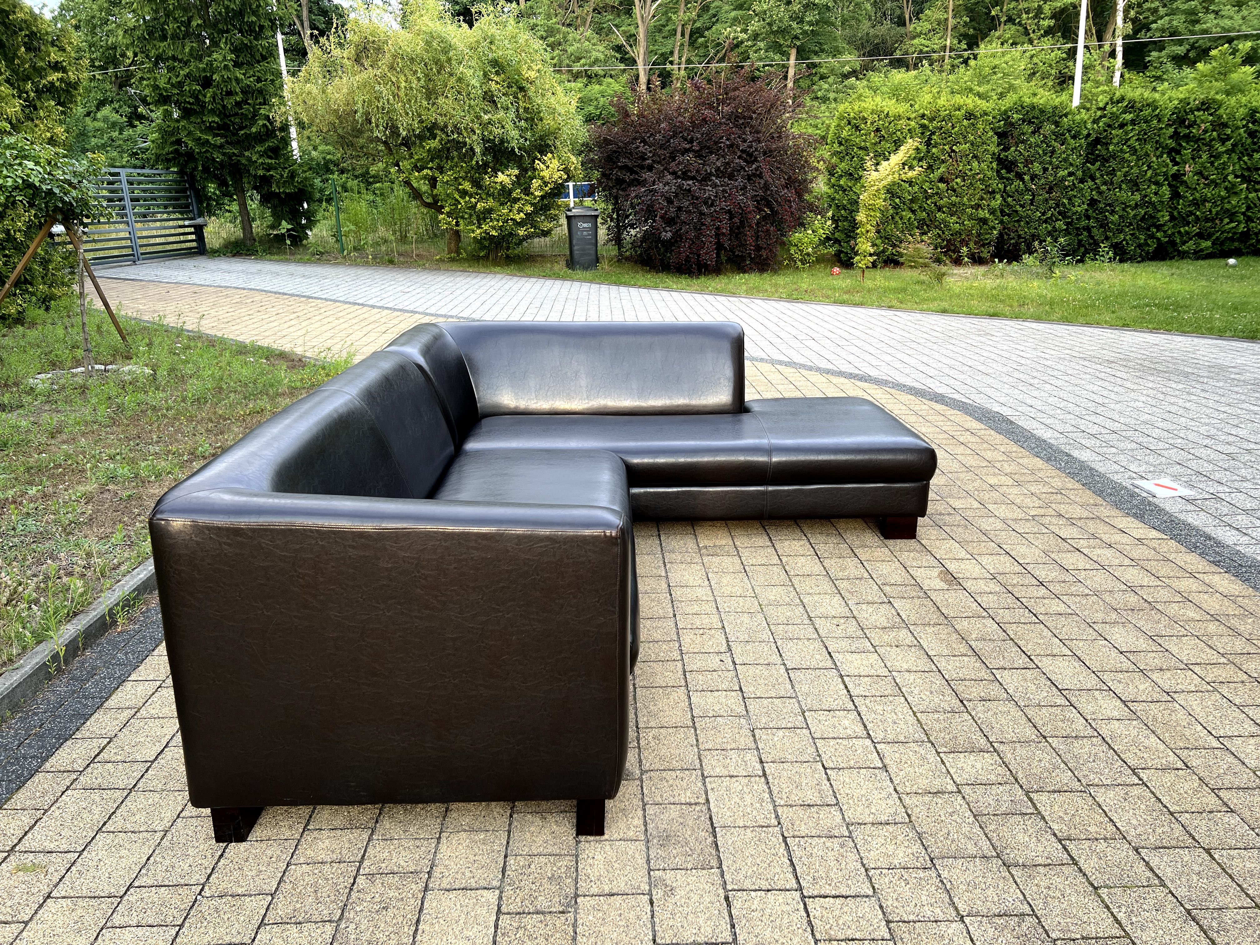 Sofa narożna, kanapa rogowa, sofa rogowa eko skóra
