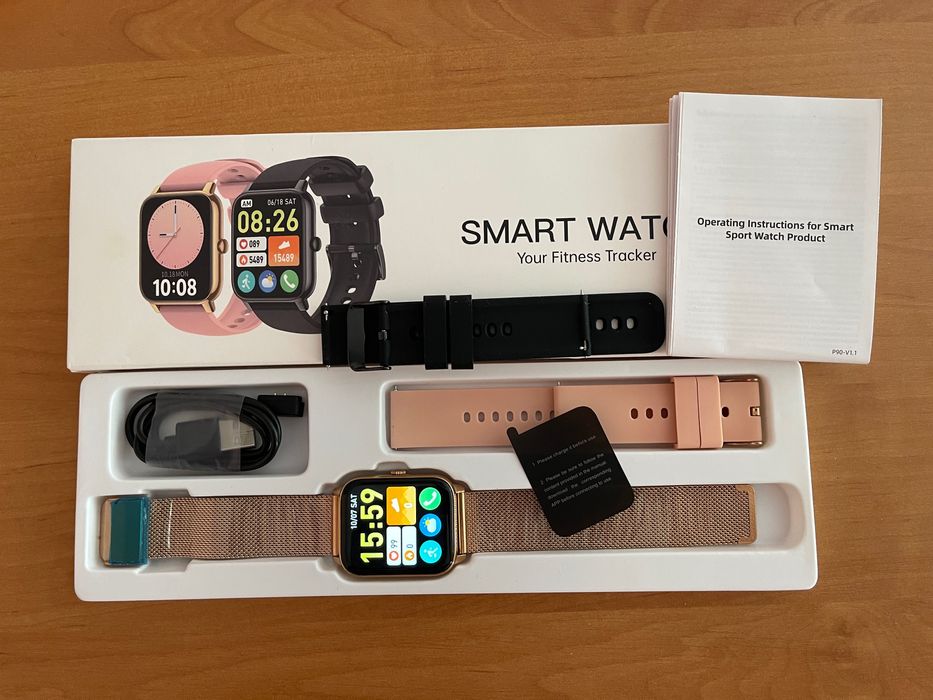 Розумний годинник для чоловіків і жінок  1,96-дюймовий