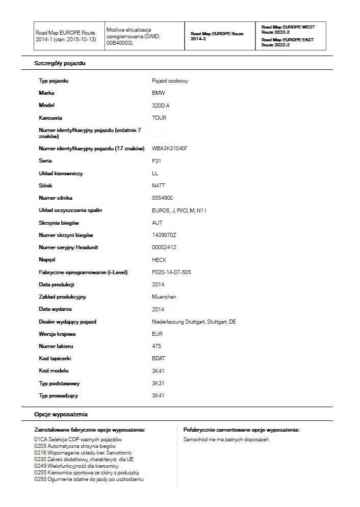 BMW OPEL MAZDA FIAT JEEP Ekspres Historia Serwisowa VIN ASO PDF 7/7