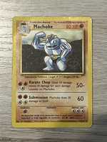 Pokemon card machoke 34/102