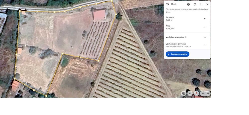 Terreno com 3.400 m2 para venda em Penamacor