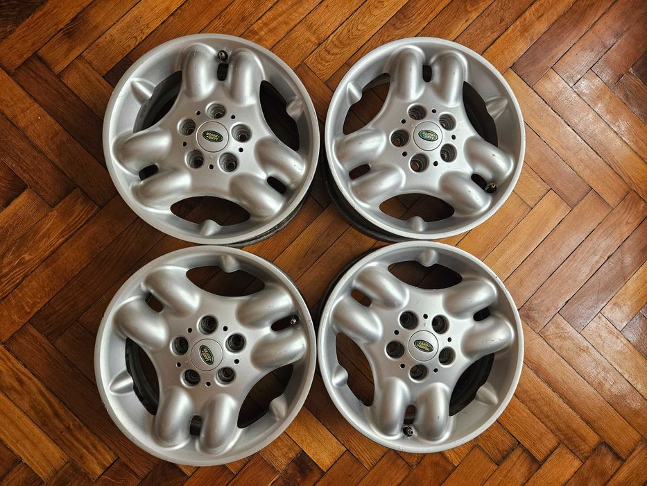 Диски титанові R16 5x114.3 6j ET46 ЦО64.1 150$/4шт.Land RoverFreelande