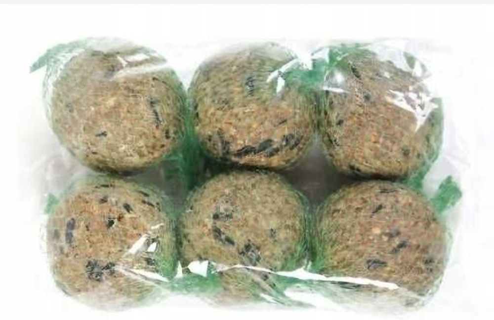 KULA TŁUSZCZOWA kolba Brapta 90g x 6 szt karma dla ptaków mieszanka