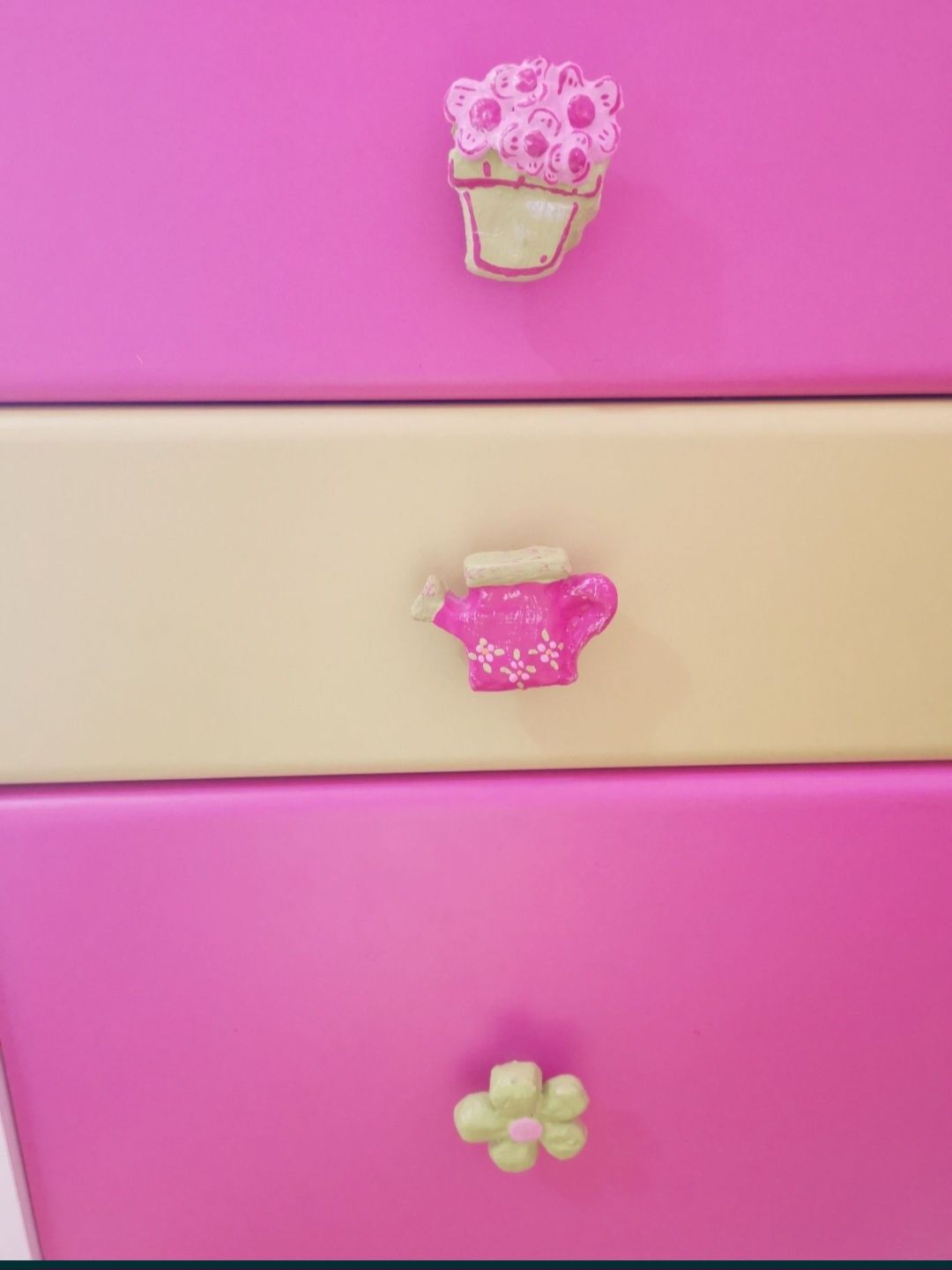 Cómoda madeira maciça quarto de Princesa