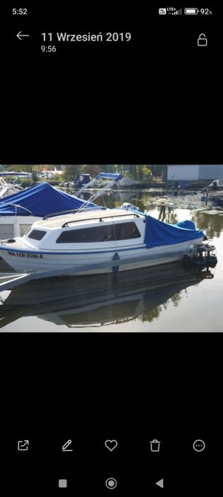 Łódź motorowa Stan b.dobry