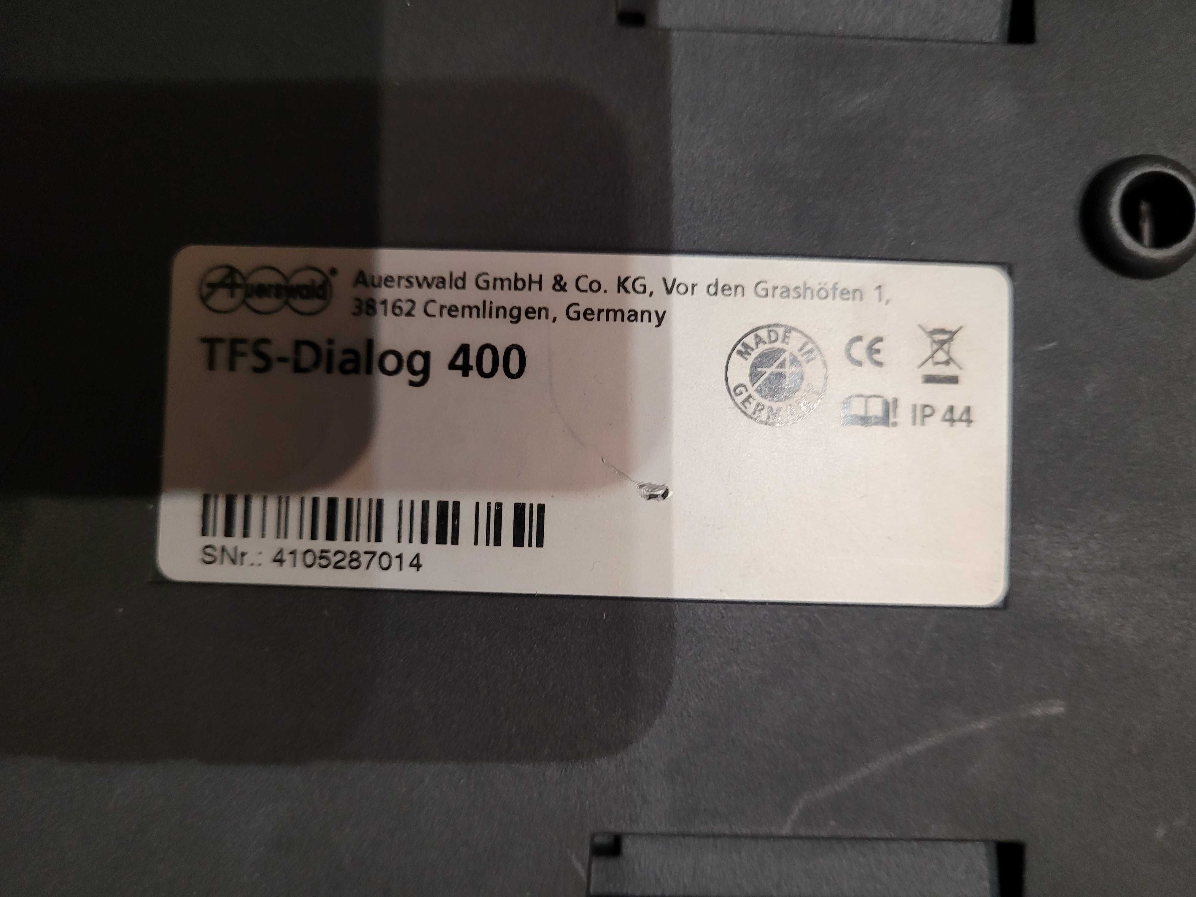 Auerswald AUERSWALD TFS-Dialog 400, 4 Taster, czarny